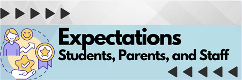 Expectations for students, parents, and staff